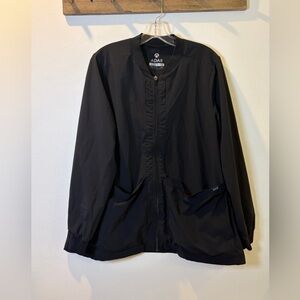 Adar Scrubs for Women - Zippered Bomber
Scrub Jacket size XL black